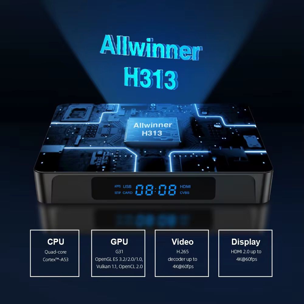 Box Iptv Smart Android + Abonnement 12mois