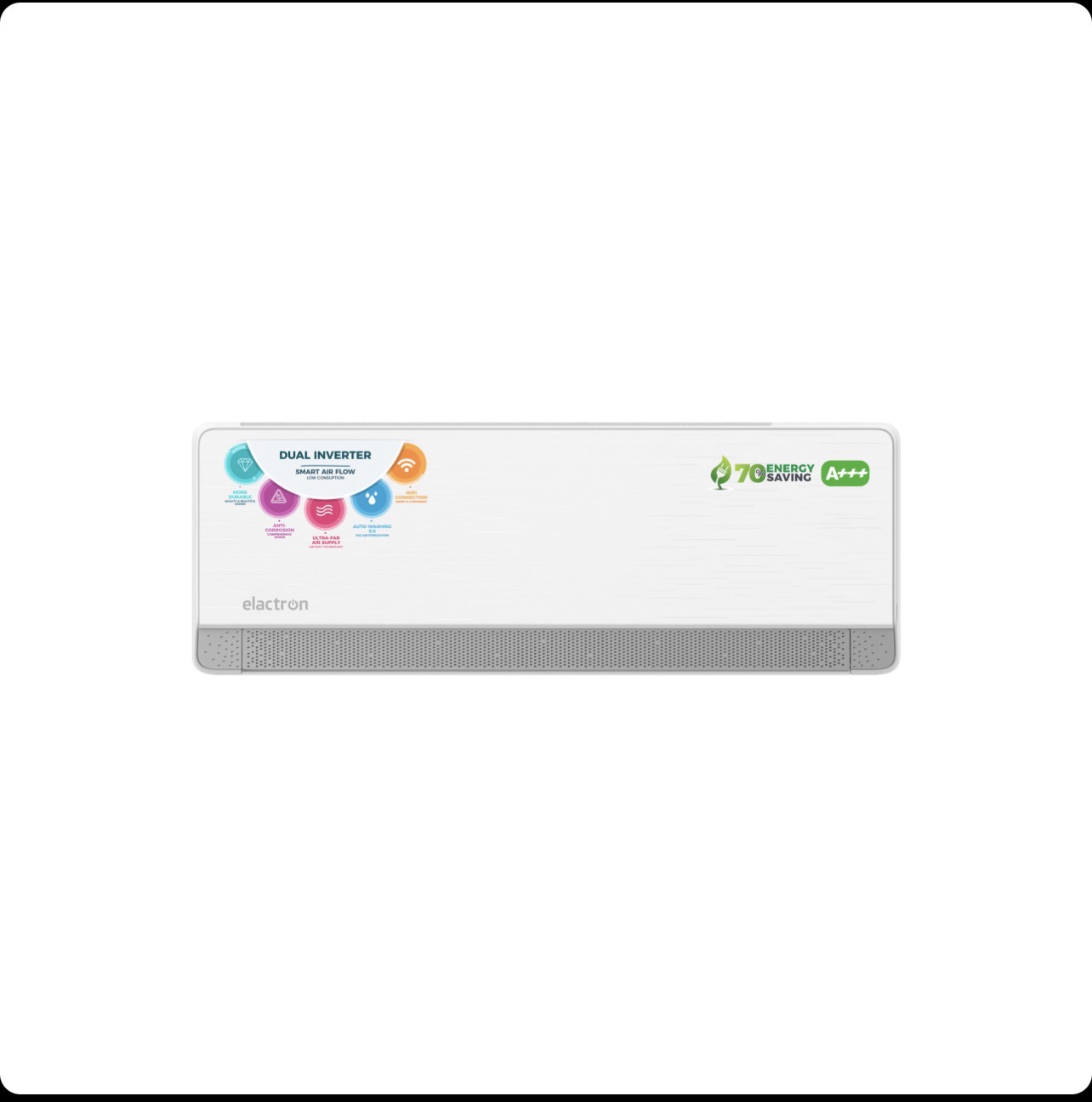 Split Dual Inverter Elactron 12000btu 1,5 CV avec wifi