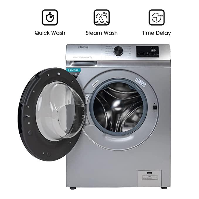 Hisense Machine à Laver Front-Load 7KGS